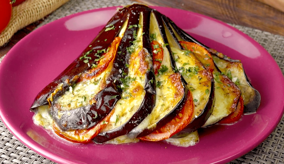 Fächer-Aubergine