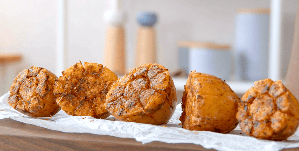 Ofenkartoffeln mit Parmesankruste