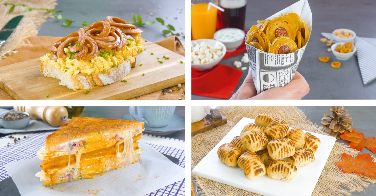 4 recetas rápidas con cortador de huevos