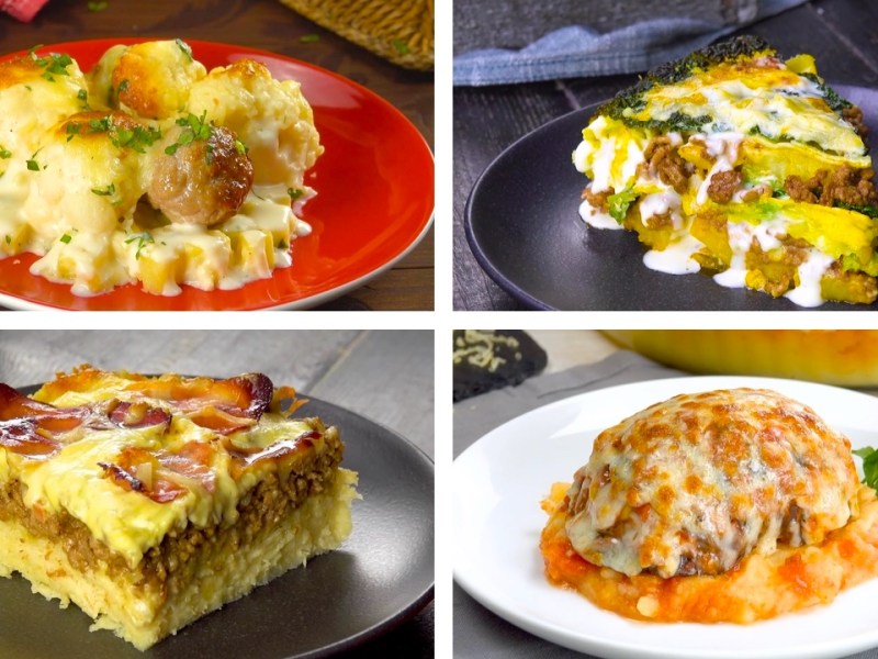 5 recetas otoñales de cazuelas gratinadas  | Cacerolas con carne molida