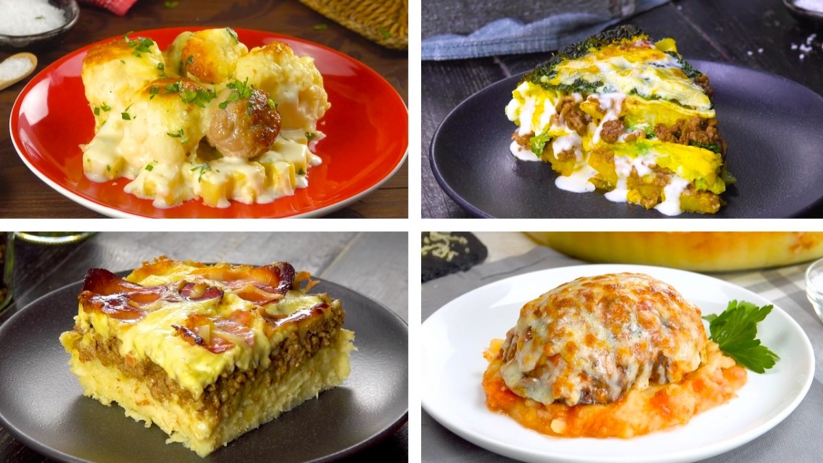 5 recetas otoñales de cazuelas gratinadas  | Cacerolas con carne molida