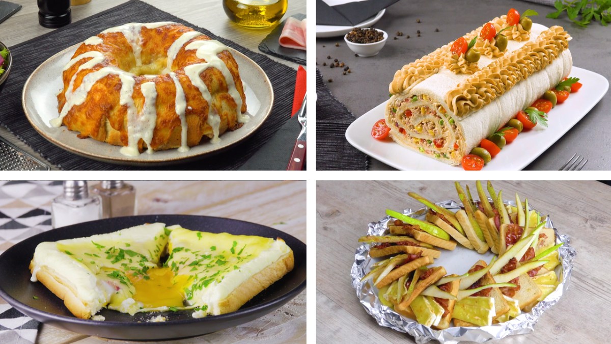 16 recetas creativas y deliciosas con pan de molde
