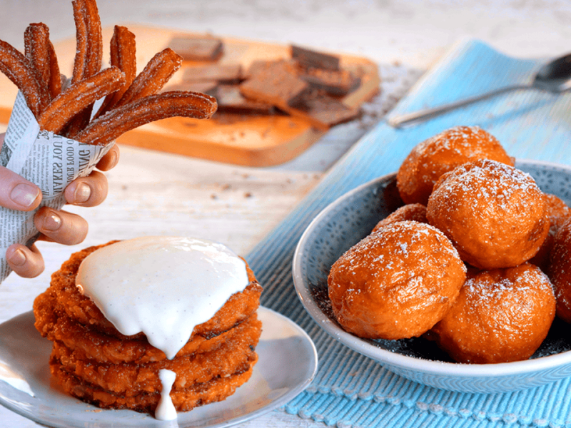 3 tentadores aperitivos de batatas fritas